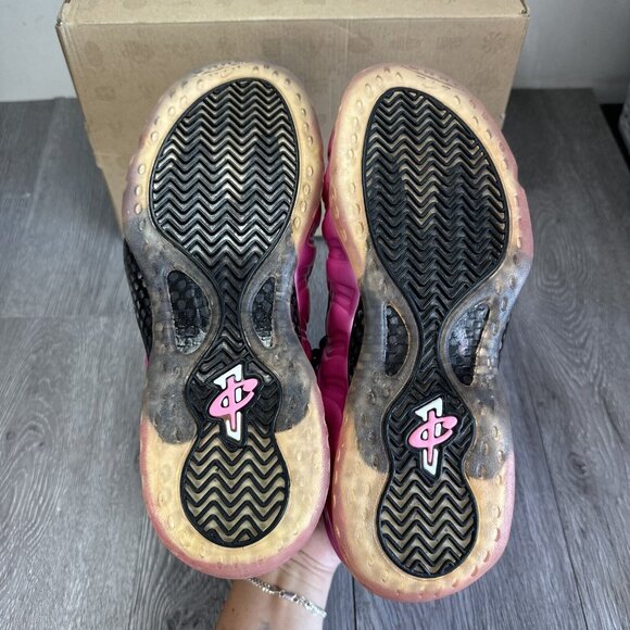 Nike Air Foamposite One Pearlized Pink 2012 Men Size 9 / 10.5 W Sneakers Shoes - Picture 8 of 13